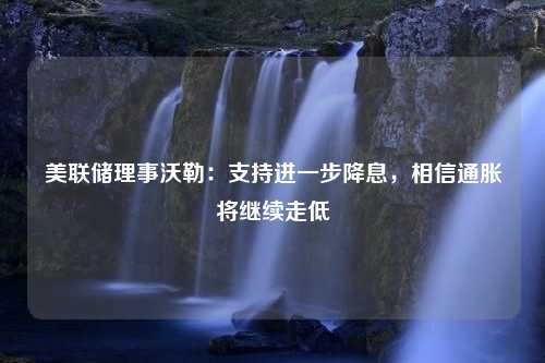 美联储理事沃勒：支持进一步降息，相信通胀将继续走低