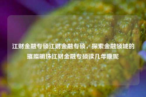 江财金融专硕江财金融专硕，探索金融领域的璀璨明珠江财金融专硕读几年康妮