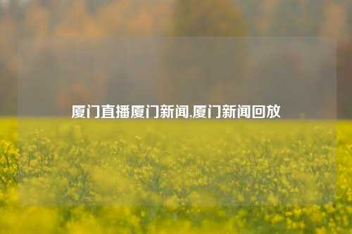 厦门直播厦门新闻,厦门新闻回放