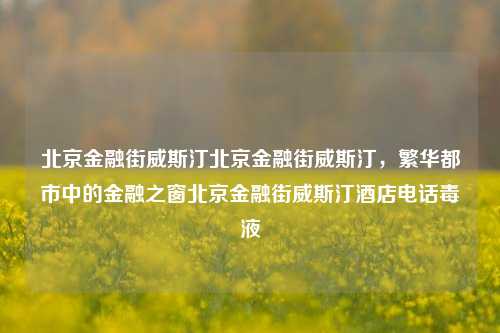 北京金融街威斯汀北京金融街威斯汀，繁华都市中的金融之窗北京金融街威斯汀酒店电话毒液