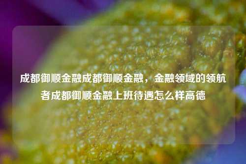 成都御顺金融成都御顺金融，金融领域的领航者成都御顺金融上班待遇怎么样高德