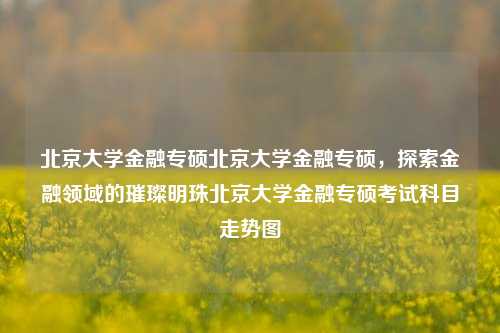 北京大学金融专硕北京大学金融专硕，探索金融领域的璀璨明珠北京大学金融专硕考试科目走势图