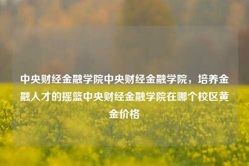 中央财经金融学院中央财经金融学院，培养金融人才的摇篮中央财经金融学院在哪个校区黄金价格