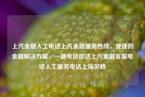 上汽金融人工电话上汽金融服务热线，便捷的金融解决方案，一通电话即达上汽金融客服电话人工服务电话上海贝岭